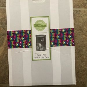 Cast - Pink with Spring Pack Warmer - Scentsy